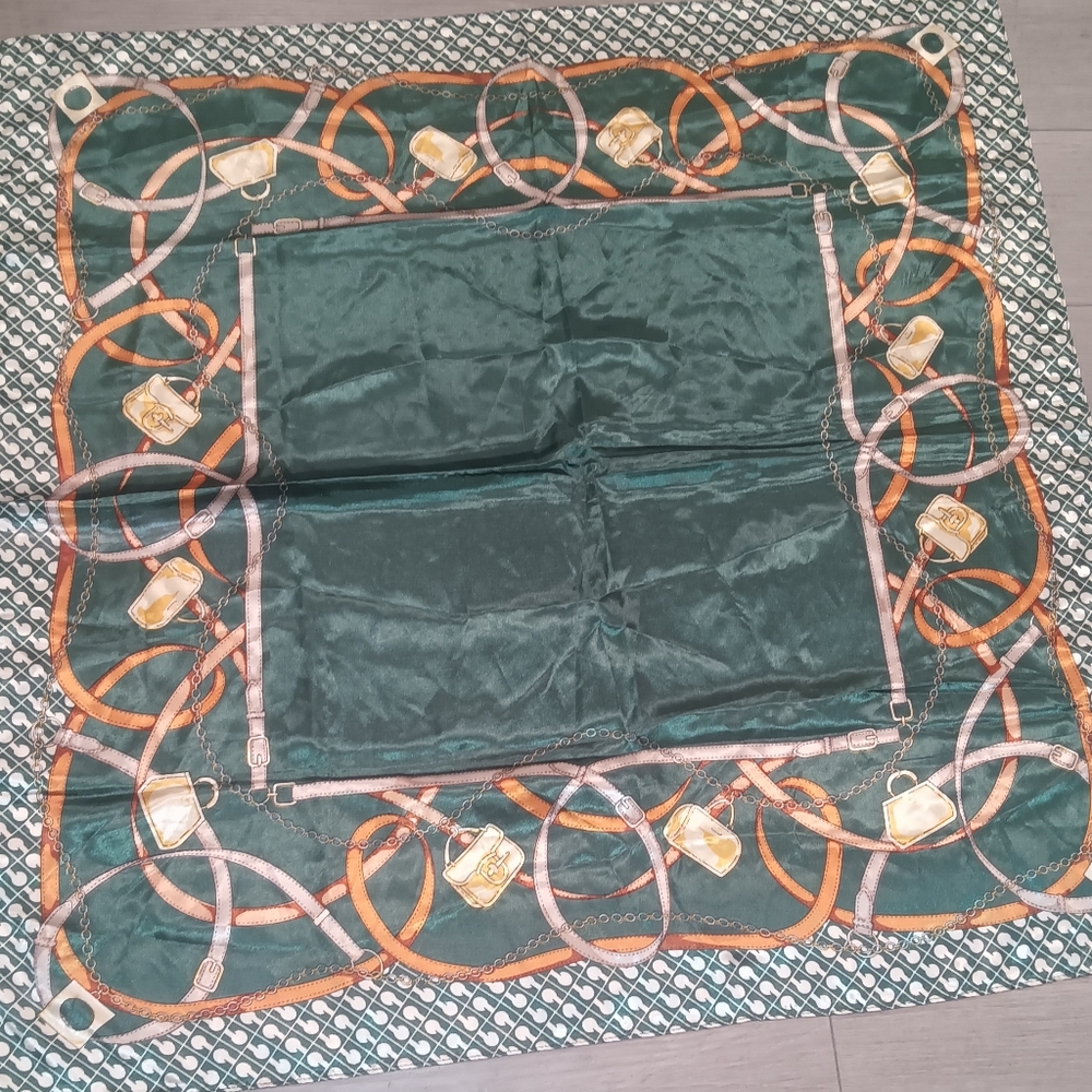 Mosi vintage 80s silk scarf